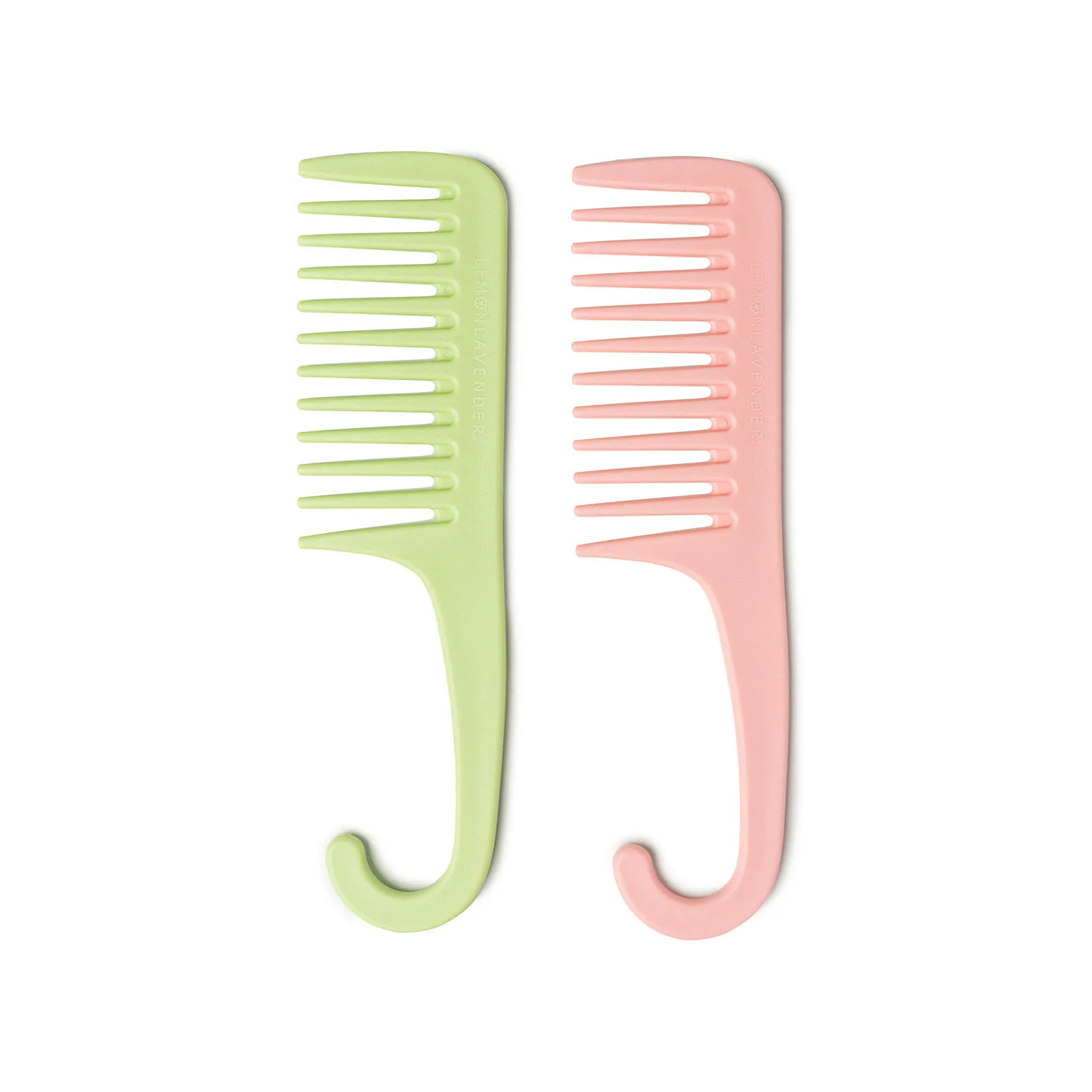 Lemon Lavender Knot Today Detangling Shower Combs