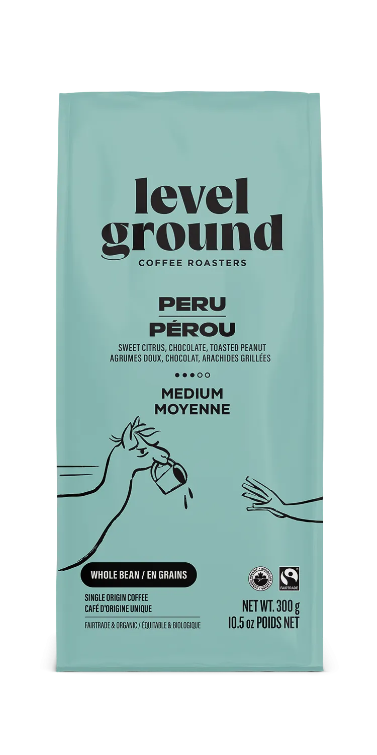 Level Ground Coffee - Peru Bean (300g)