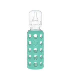 Lifefactory Glass Baby Bottle Kale 9 oz Bottle