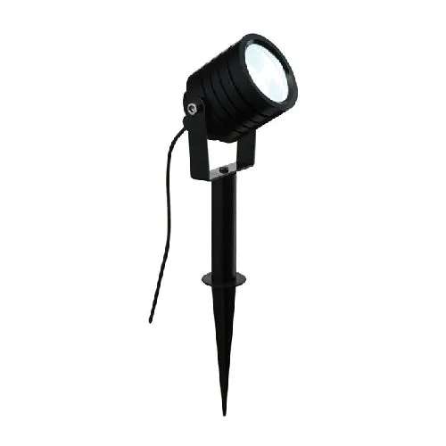 Luminatra 5 Watt IP65 Cool White (6500K) LED Black Anodised Spike Light