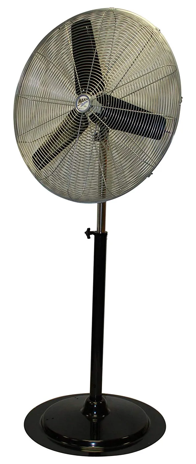 MAXXAIR HVPF 30 UPS 30-Inch Heavy-duty Three Speed Pedestal Fan