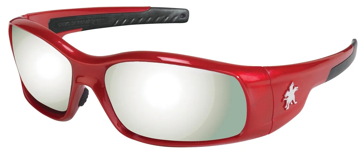 MCR Crews Swagger Safety Glasses, Sporty Sunglasses, ANSI Z87.1