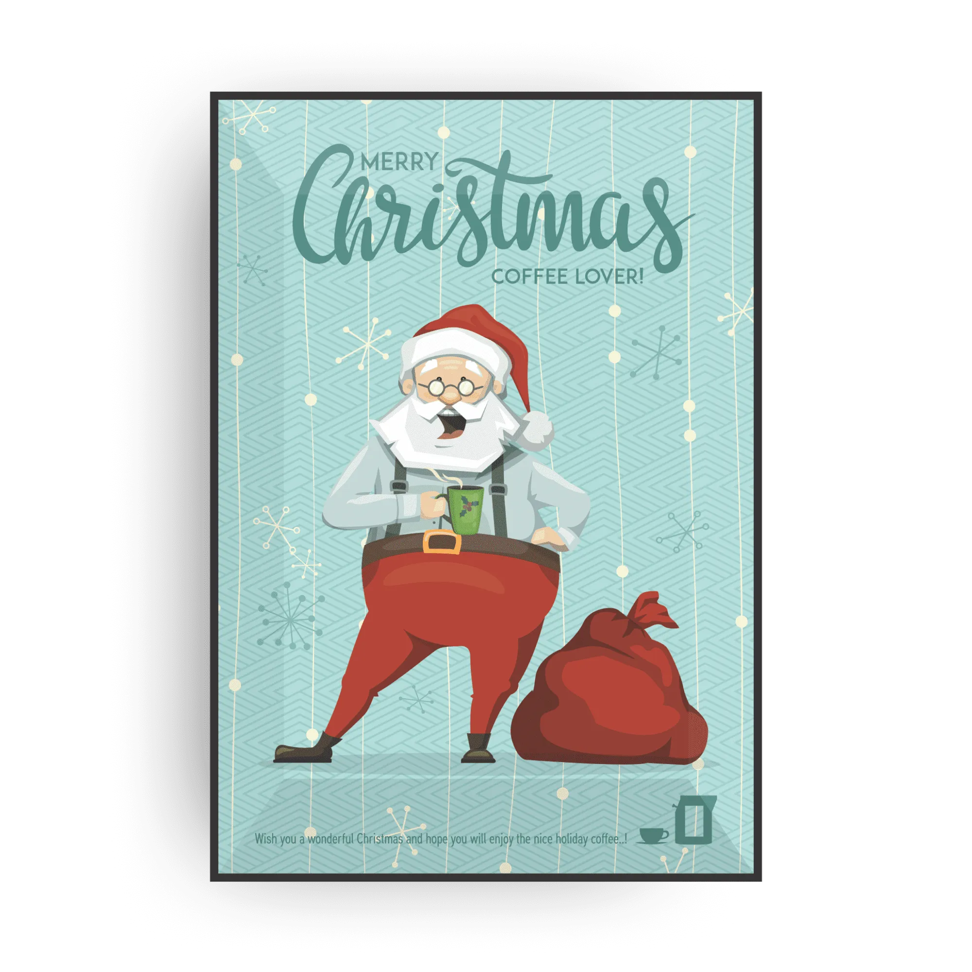 MERRY CHRISTMAS SPECIALTY COFFEE CARDS