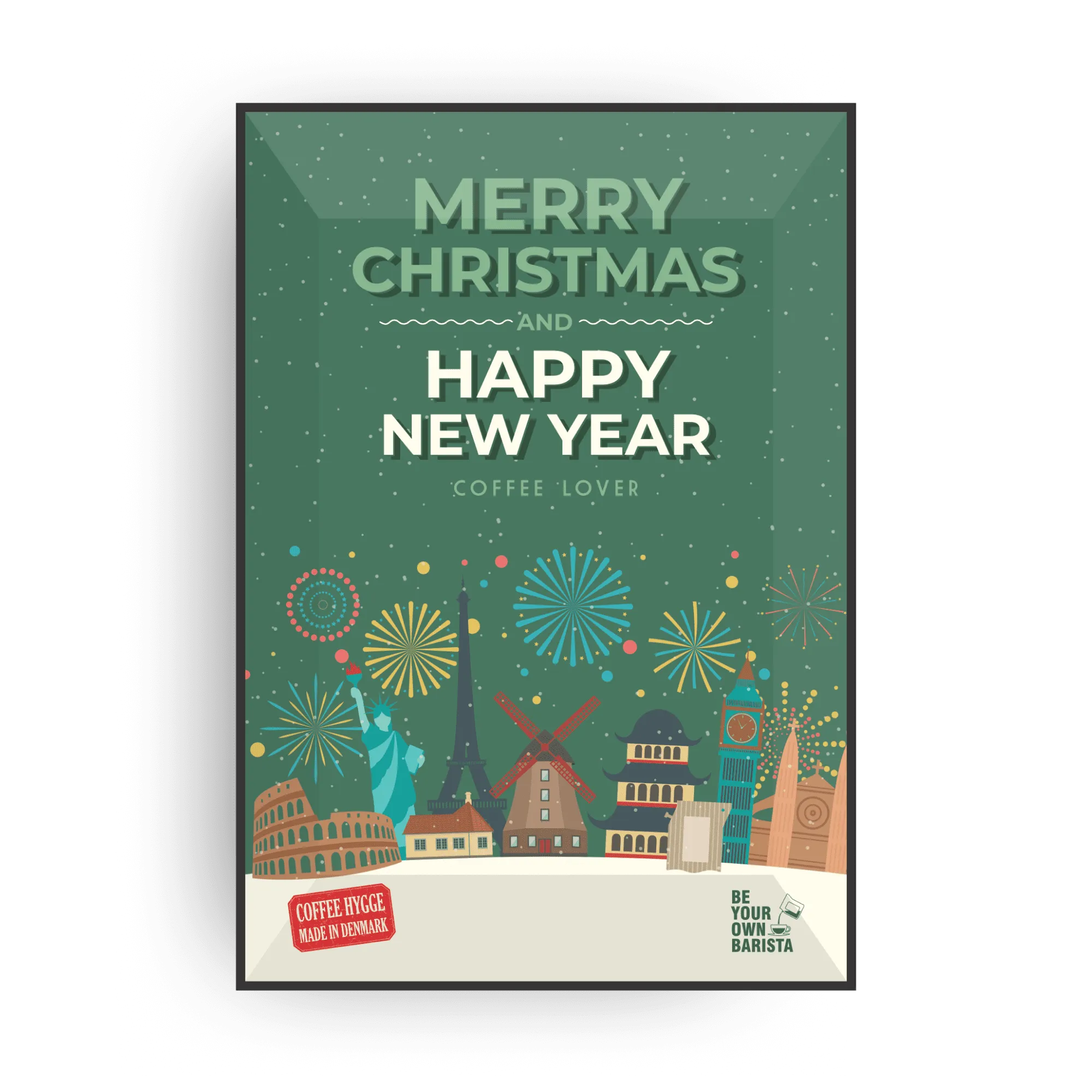 MERRY CHRISTMAS SPECIALTY COFFEE CARDS