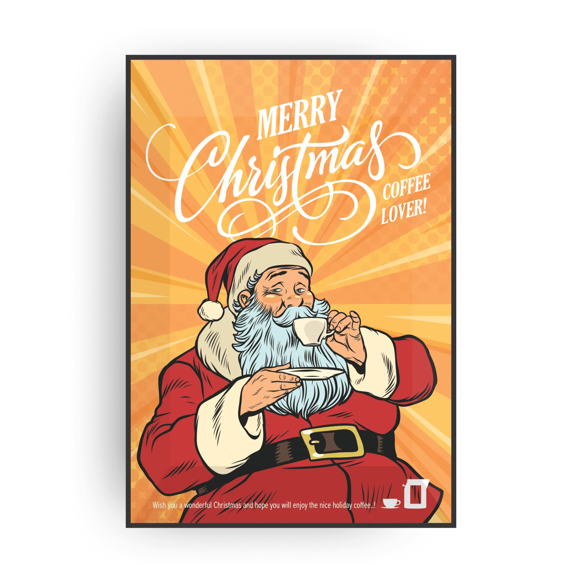 MERRY CHRISTMAS SPECIALTY COFFEE CARDS