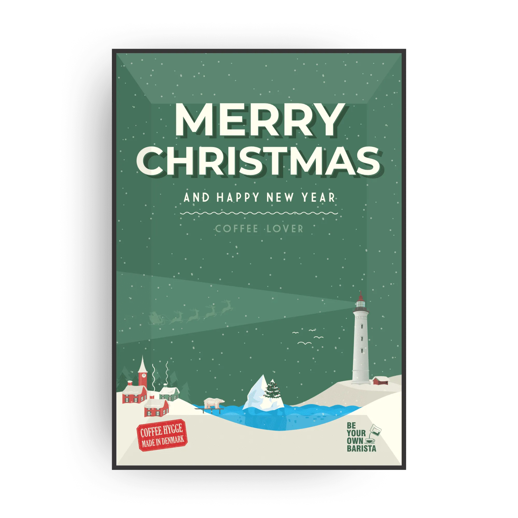 MERRY CHRISTMAS SPECIALTY COFFEE CARDS