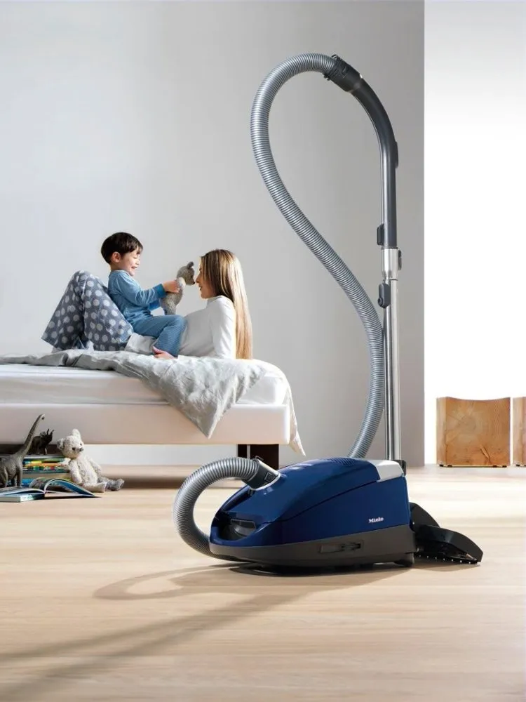 Miele Compact C2 Electro  Canister Vacuum Marine Blue