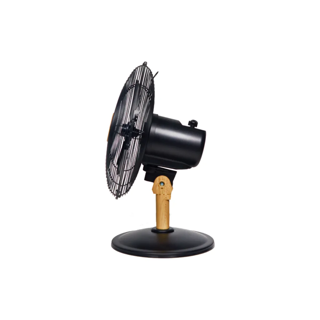 Mistral MTF1215M 12 Inch 3 Speed Rotary Switch Wooden Table Fan