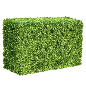 Mixed English Boxwood Artificial Hedge UV Resistant 1m long x 50cm