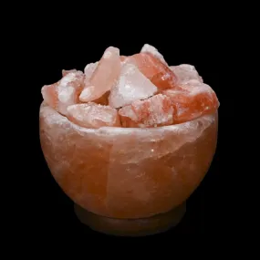 Natural Himalayan Salt Lamp From Nepal Dry Salt Bowl