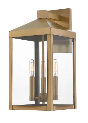 Nyack 3-Light Outdoor Wall Lantern