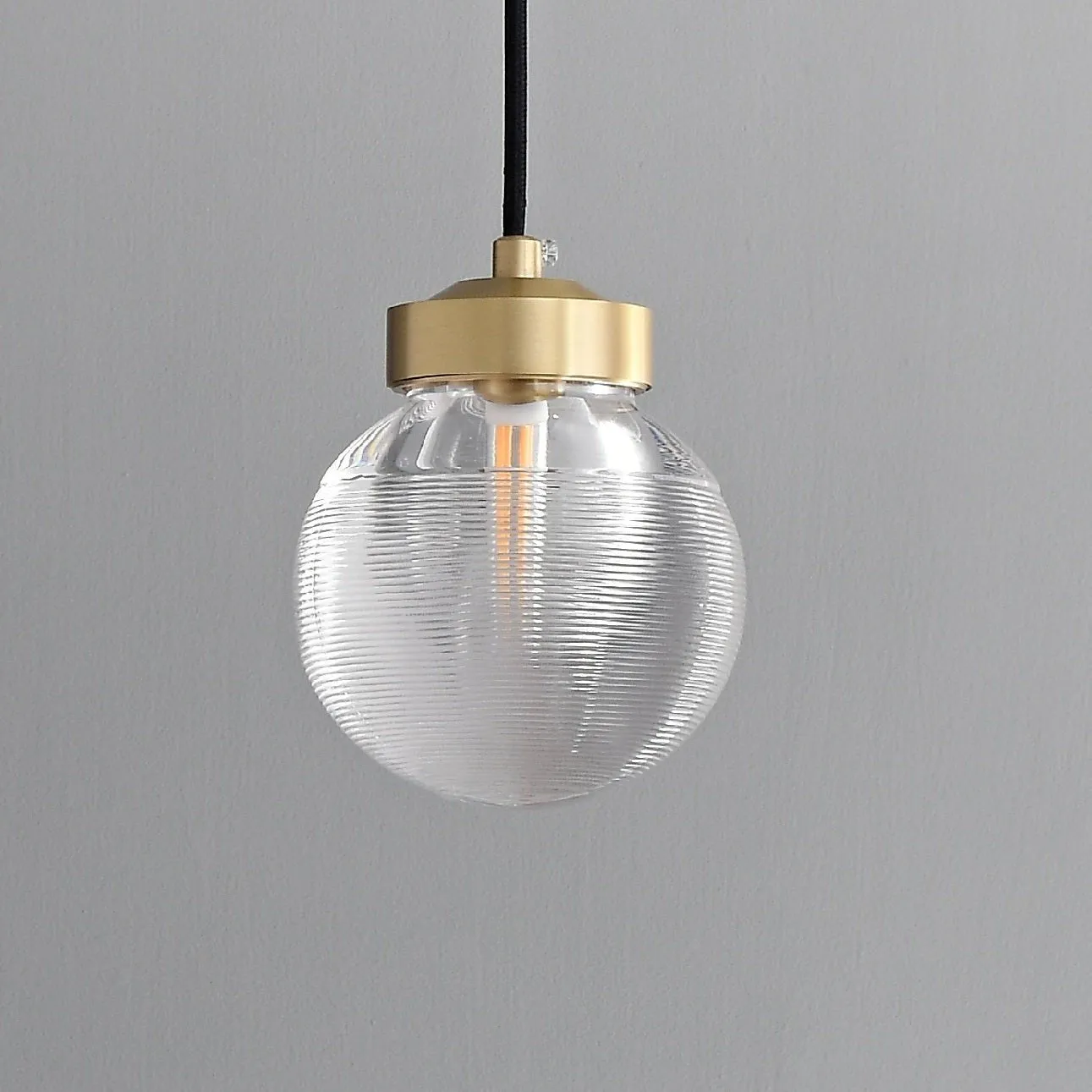 ORBIS Brass Single Pendant