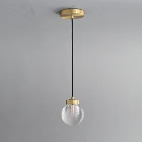 ORBIS Brass Single Pendant