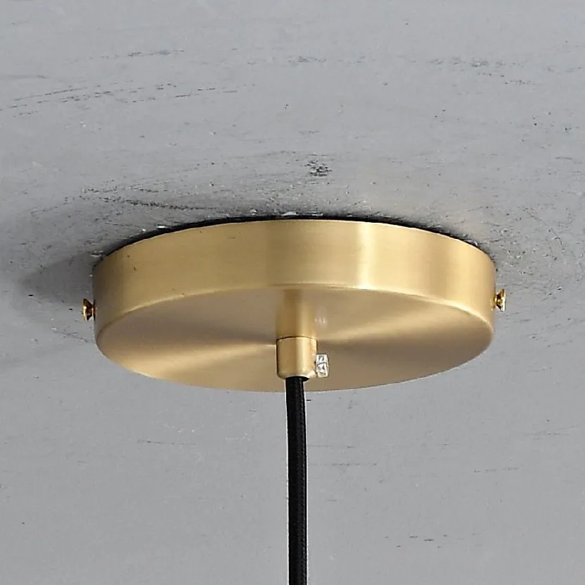 ORBIS Brass Single Pendant