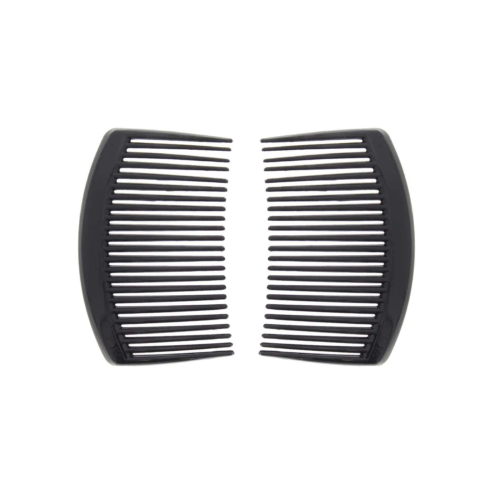 Pair of 8.5cm Black Combs