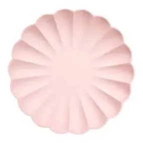 Pale Pink Large Eco Plates - Pack of 8