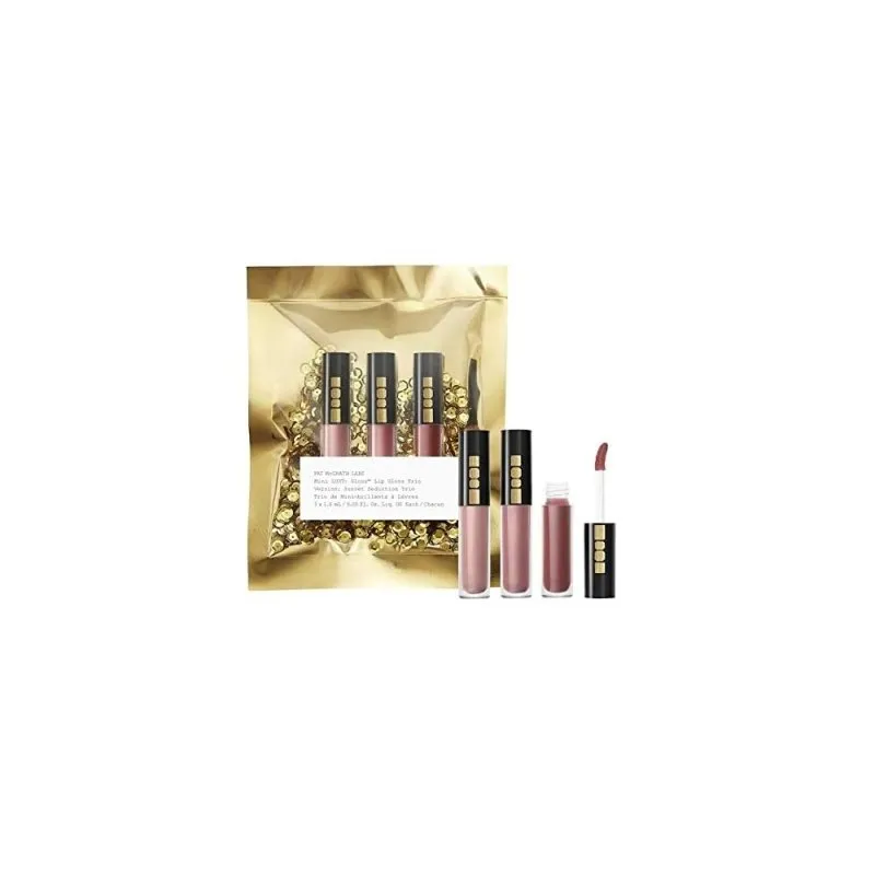 Pat McGrath Mini Lust Sunset Seduction Lip Gloss Holiday Trio Set