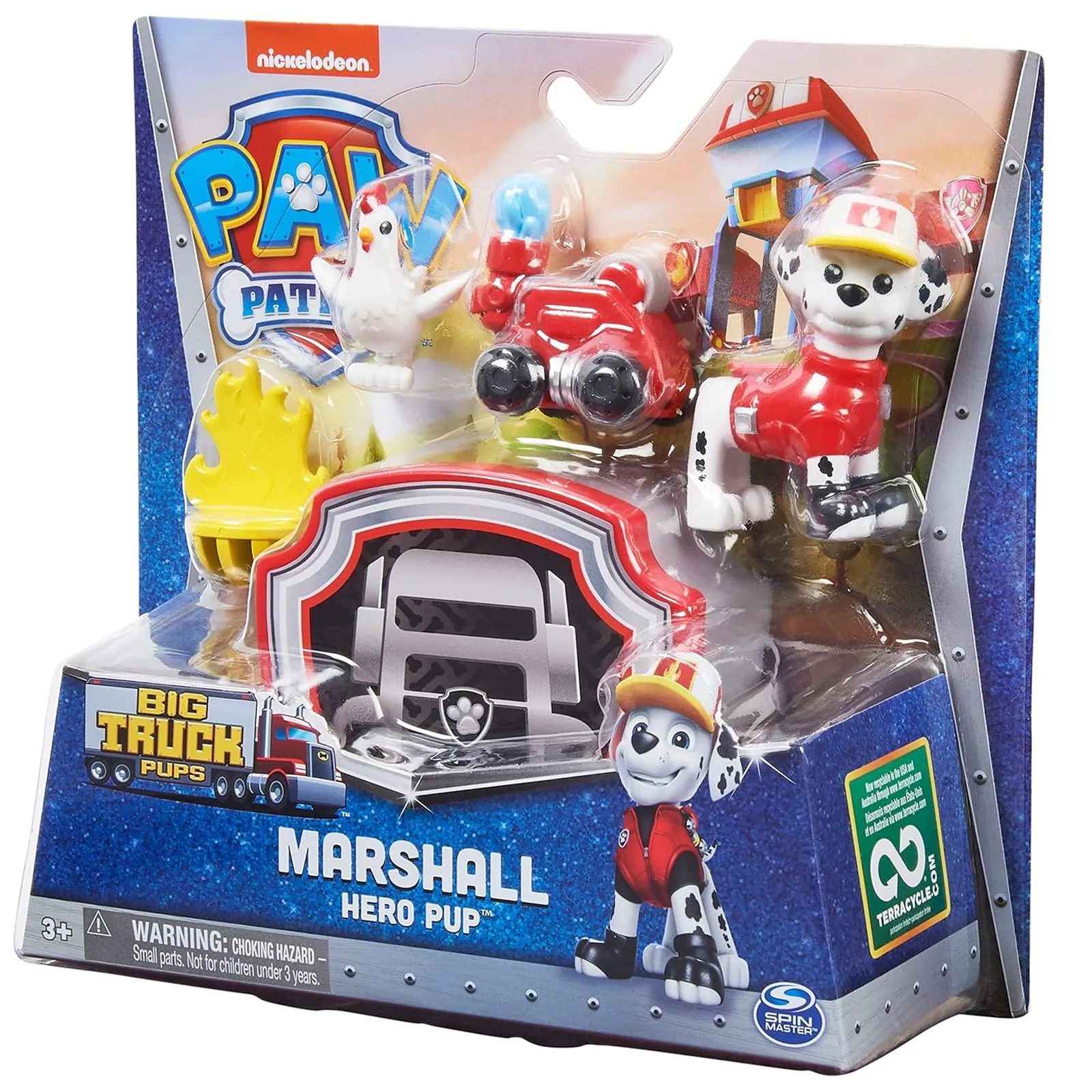 Paw Patrol Big Truck Pups Marshall Action Figure