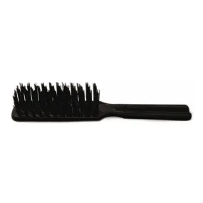 PLASTIC SMALL DAILY BRUSH 12PCS BULK PACK - BLACK