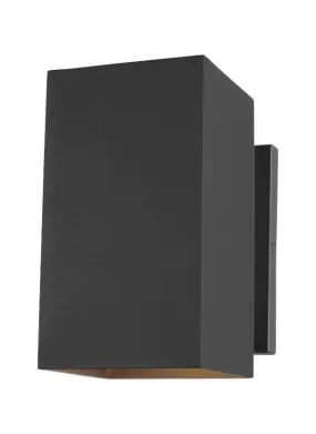 Pohl Collection - Medium One Light Outdoor Wall Lantern | Finish: Black - 8731701EN3-12