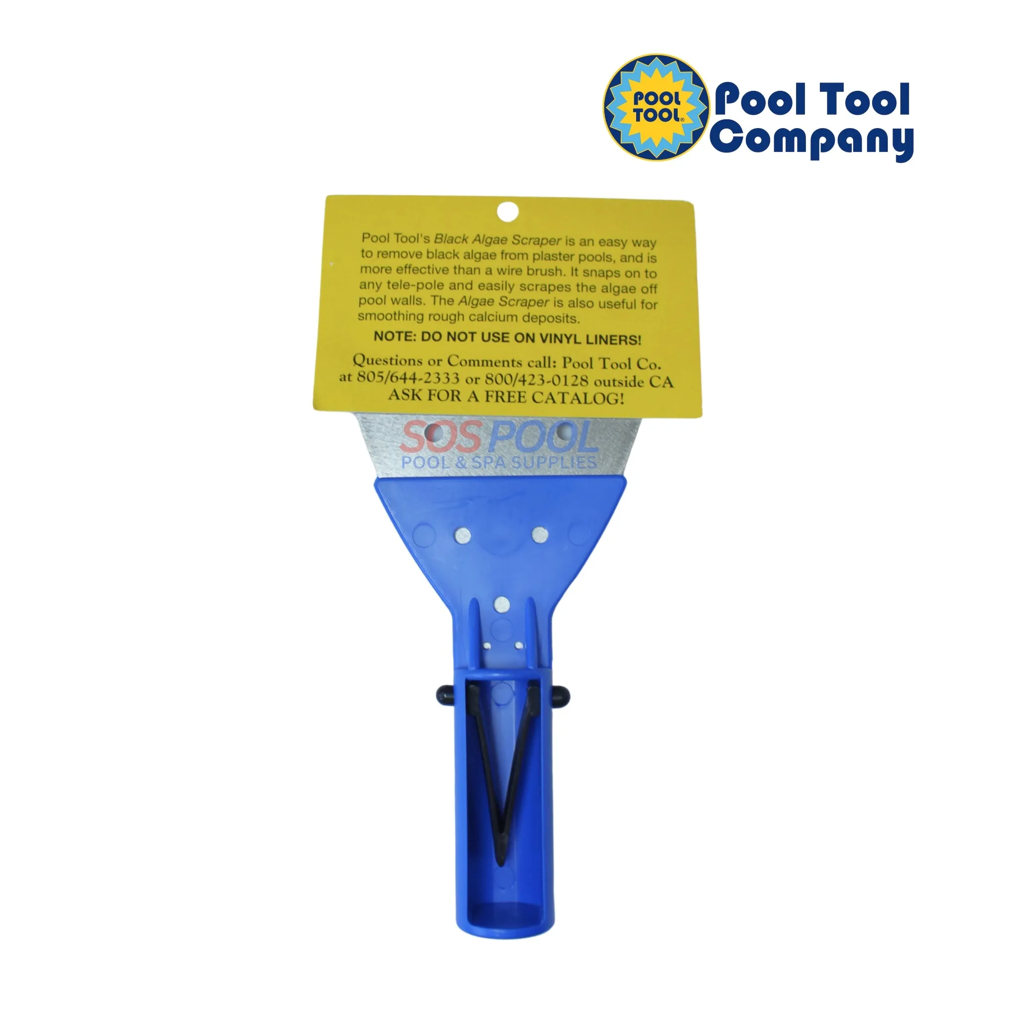 Pool Tool Company Black Algae Scraper | Plastered Swimming Pool Black Algae Remover | 145