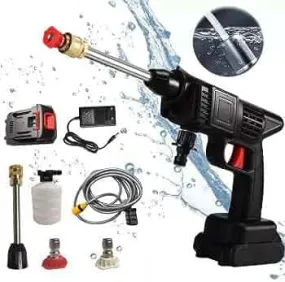 PORTABLE CAR WASHING GUN 48V BATTERY