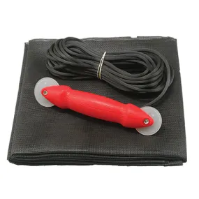 Prime Line Screen Door Repair Kit, Charcoal Fiberglass, with spline and tool. 1 kits per box.