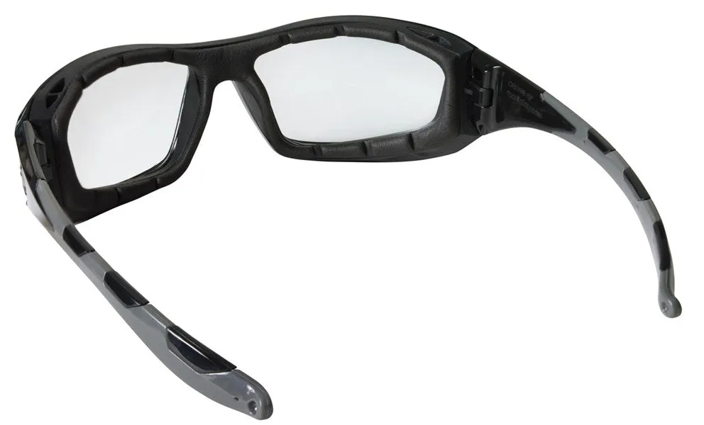 Protective Glasses - MCR Safety Swagger® RP2 Series Black Clear Lens Anti-Fog Coated Foam Lined RP210AF