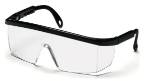 Pyramex SB410ST Integra Black Safety Glasses W/ Clear Anti-Fog Lens (12 each)