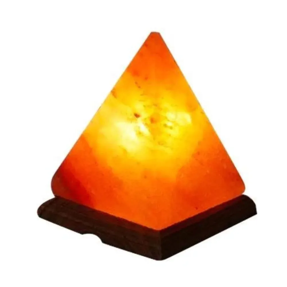 Pyramid Shape Salt Lamp