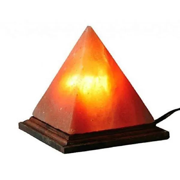 Pyramid Shape Salt Lamp