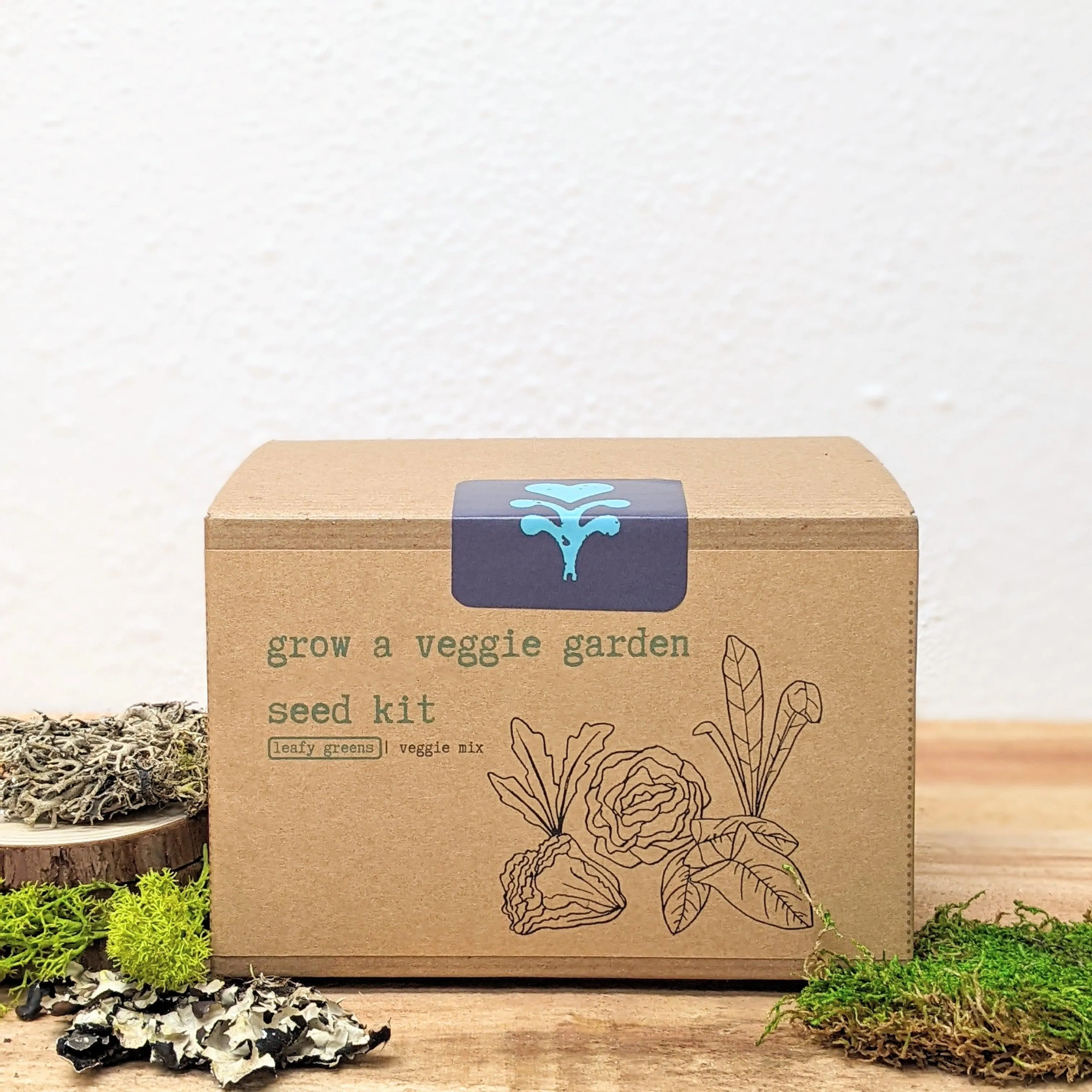 "Grow a Veggie Garden" Leafy Greens Seed Kit