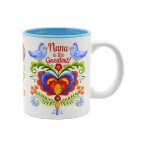 "Nana is the Greatest" Nana Gift Idea Coffee Mug