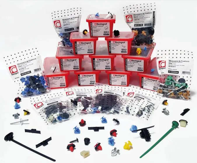 Restagraf Front Wing Fixings & Fasteners- Fitting Kit, 208 (06.2019 →) , Peugeot 1681321380