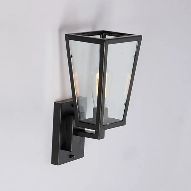 Retro Outdoor Wall Lantern - Vintage Lights