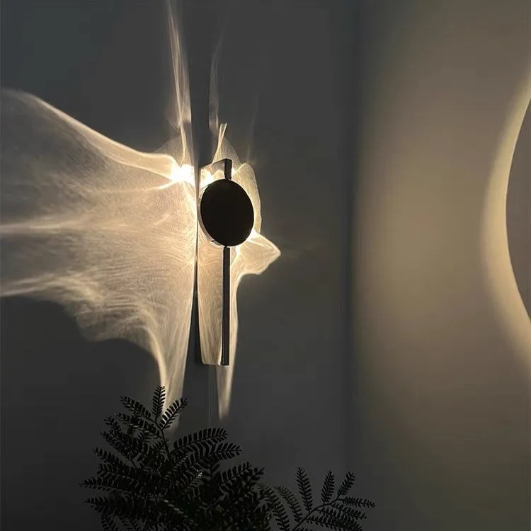 Ripple Rotating Ambient Wall Sconce for Bedroom