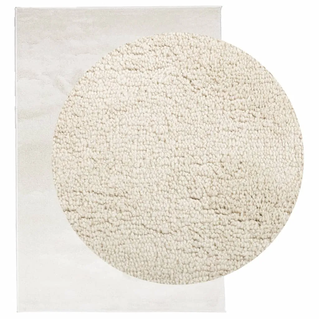 Rug OVIEDO Short Pile Beige 140x200 cm