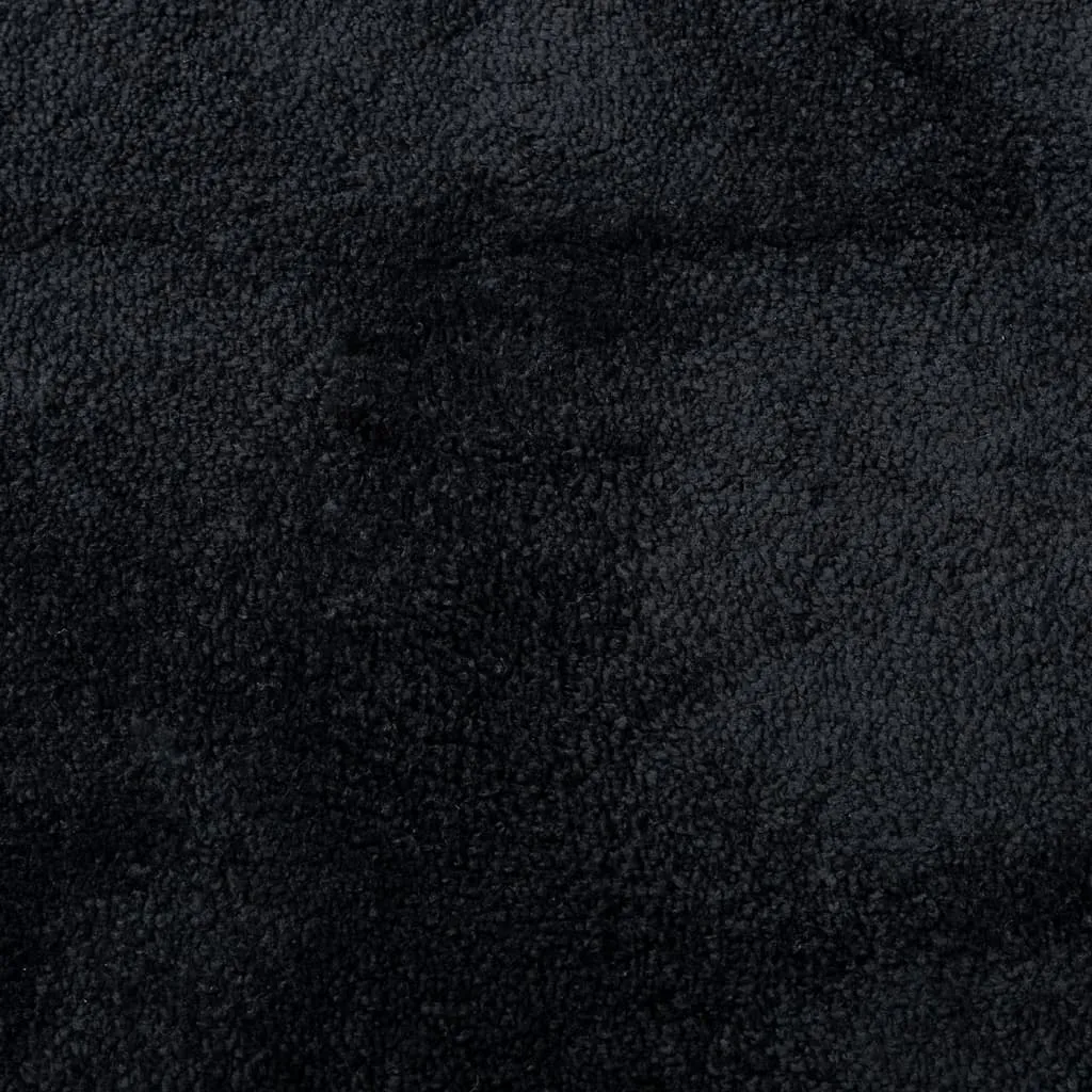 Rug OVIEDO Short Pile Black 120x170 cm