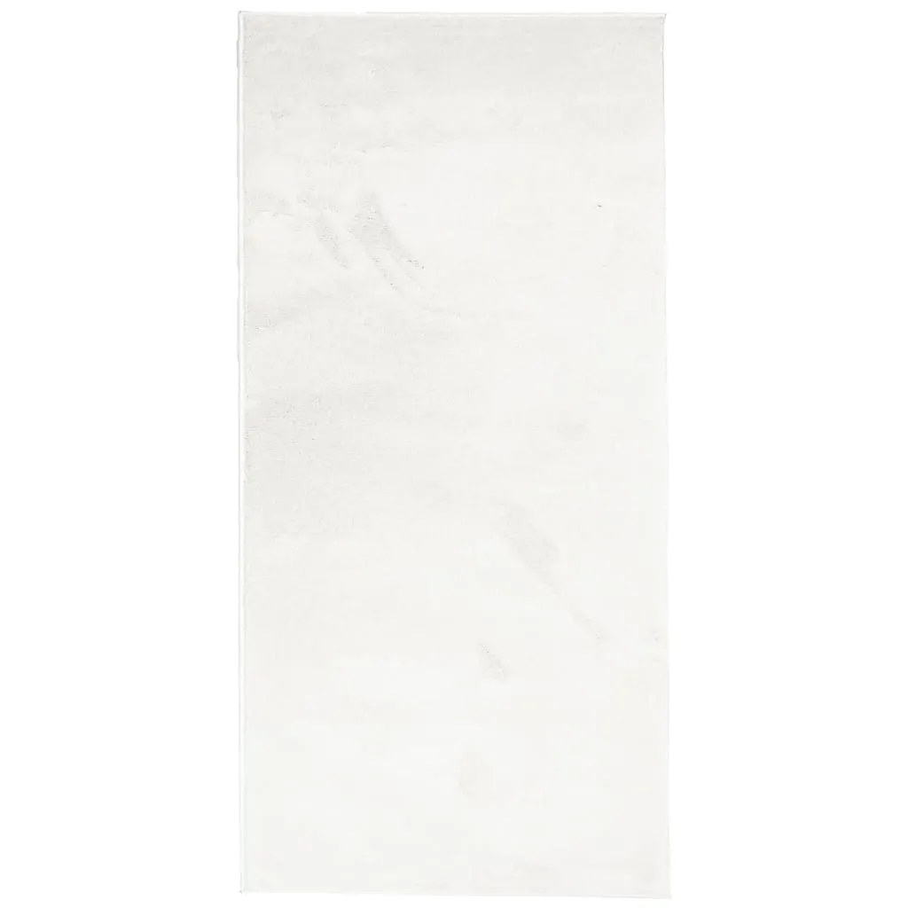 Rug OVIEDO Short Pile Cream 100x200 cm