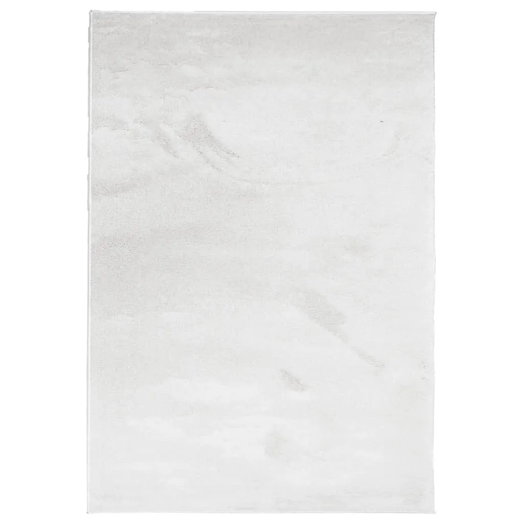 Rug OVIEDO Short Pile Grey 140x200 cm