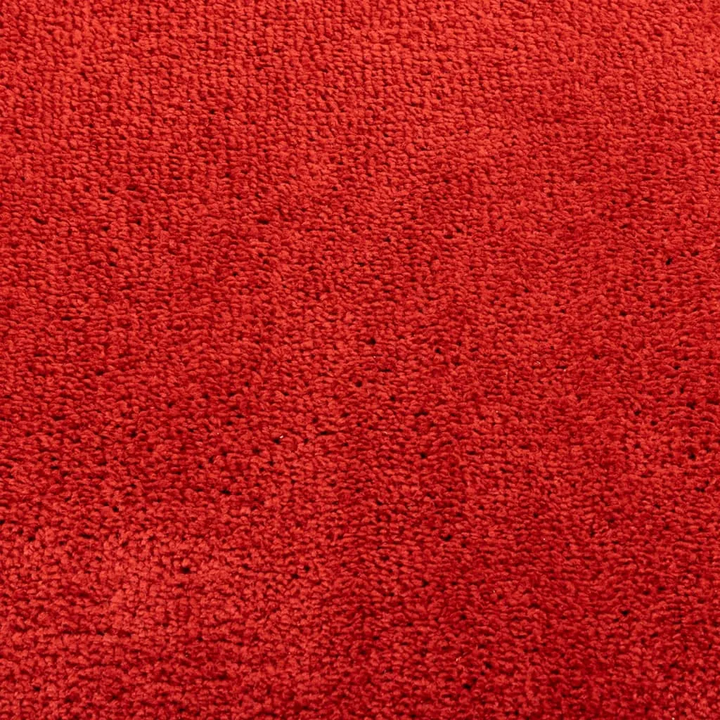 Rug OVIEDO Short Pile Red 80x150 cm