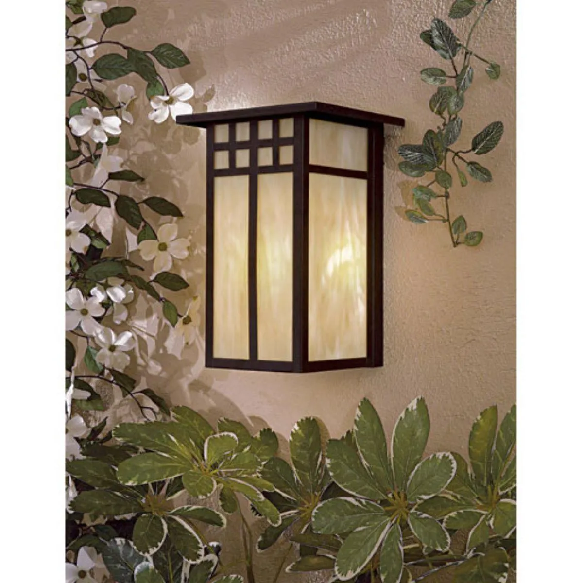 Scottsdale 12 in. Outdoor Wall Lantern Bronze Finish