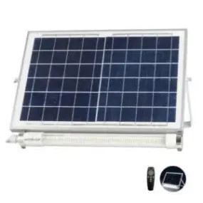 solar lamp for home waterproof 80W outdoor solar lanterns with panel and remote (Renewed)