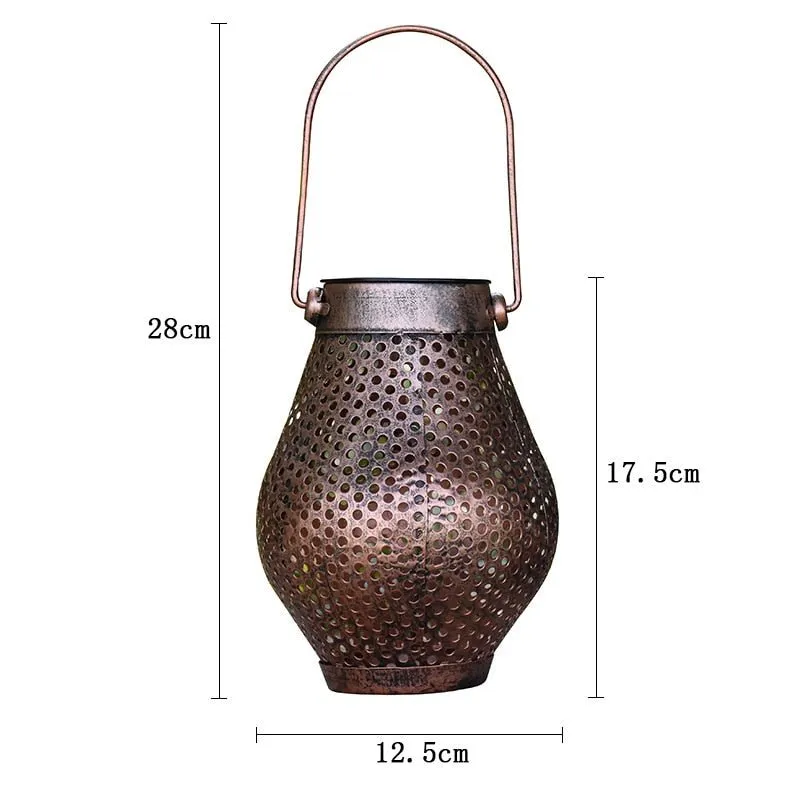 Solar Wall Lantern - LED Hanging Lamp