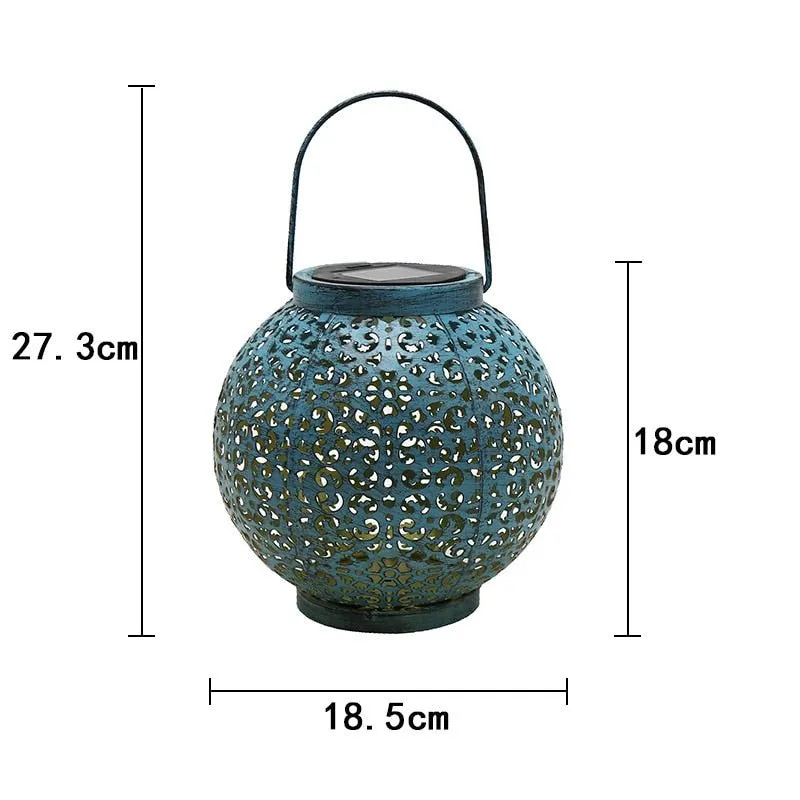 Solar Wall Lantern - LED Hanging Lamp