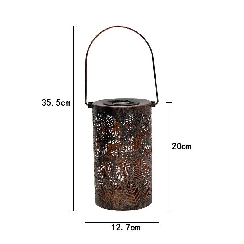 Solar Wall Lantern - LED Hanging Lamp