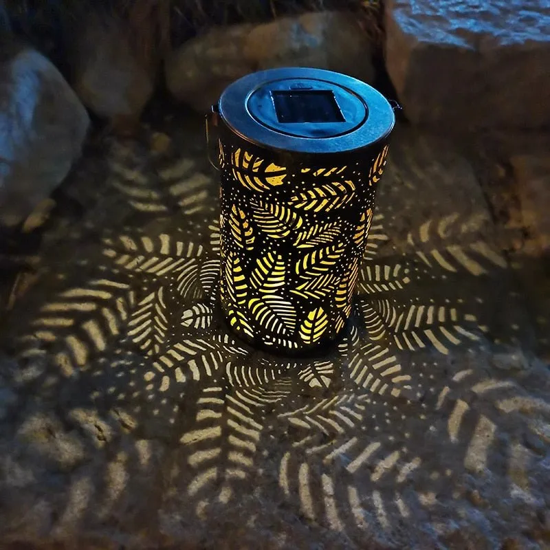 Solar Wall Lantern - LED Hanging Lamp