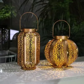 Solar Wall Lantern - LED Hanging Lamp