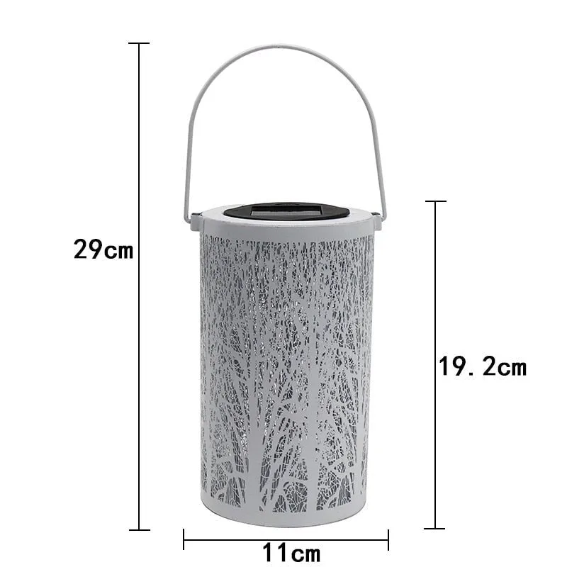 Solar Wall Lantern - LED Hanging Lamp