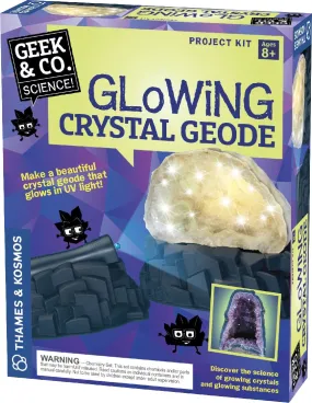 THAMES & COSMOS - GLOWING CRYSTAL GEODE